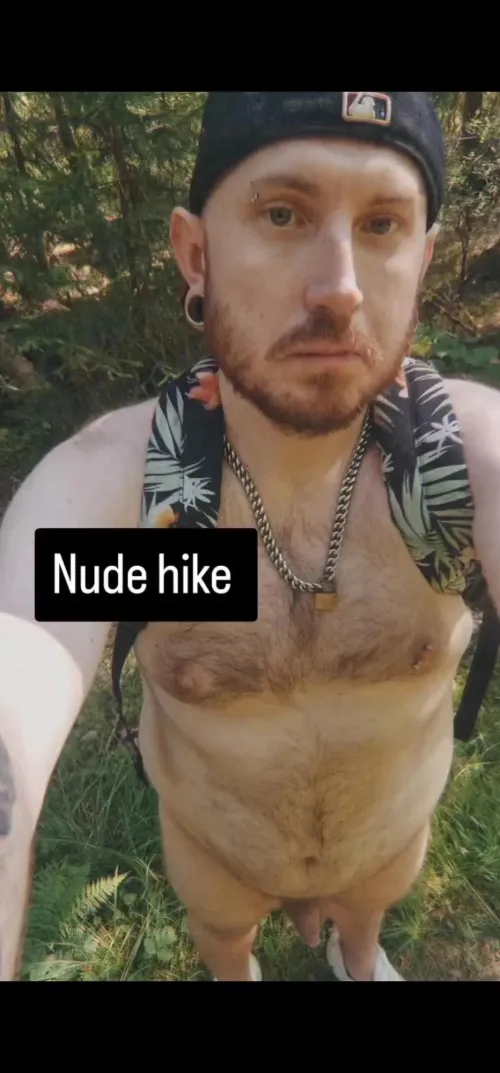Nude hike in the ending of summer. Really miss the hot days