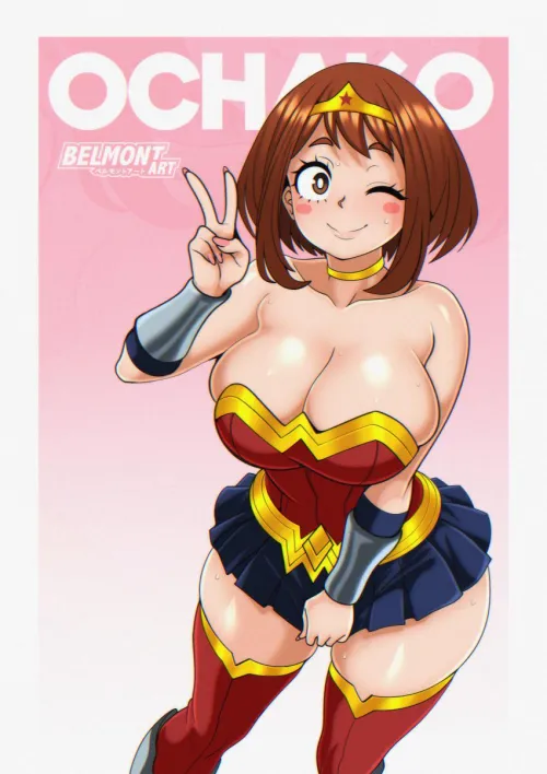 Ochaco is ready for Halloween