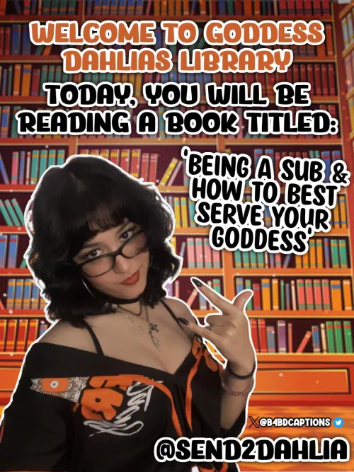 Welcome to Goddess Dahlias Library!
