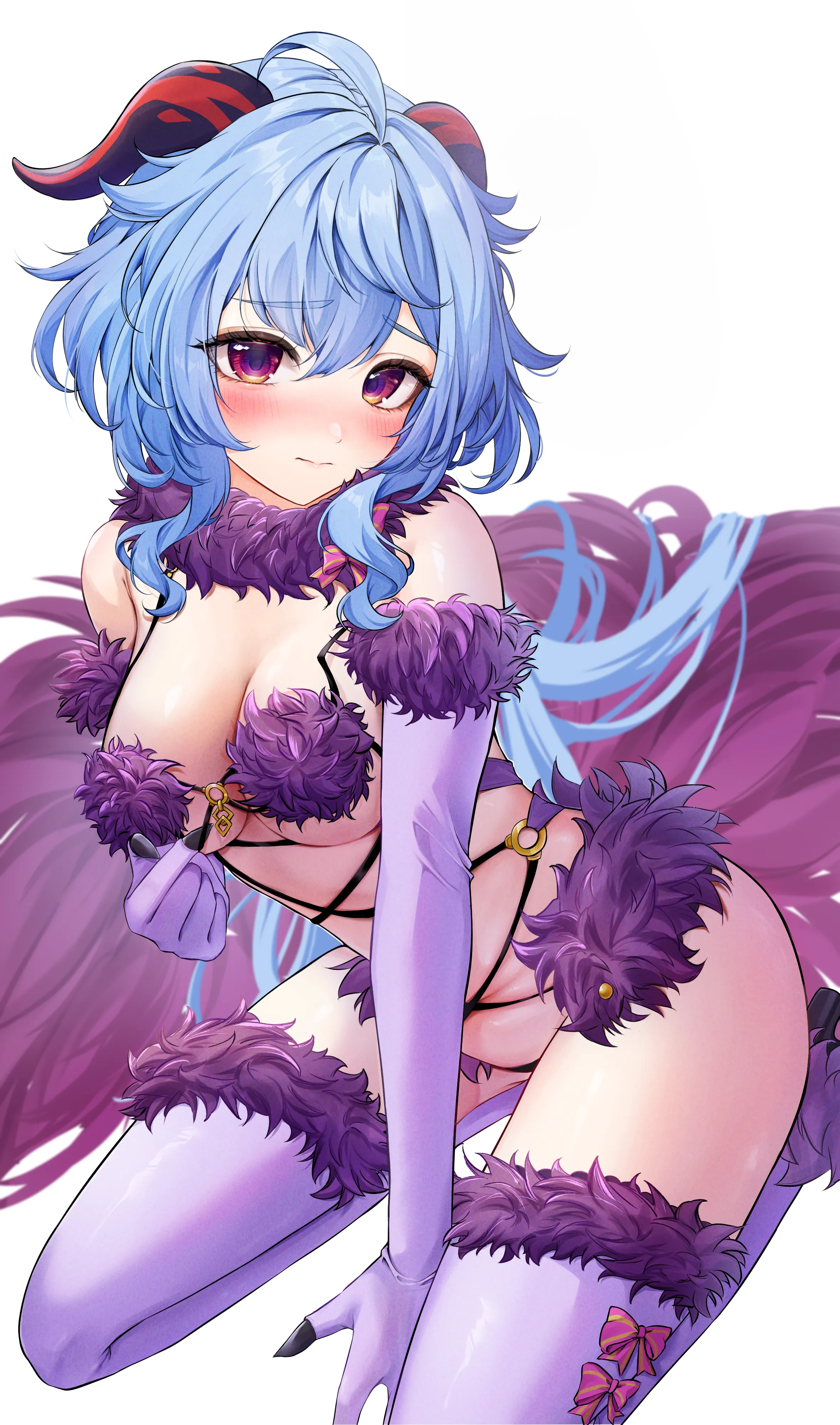 Daily Ganyu Lewdie #1391 Dangerous Beast Ganyu~