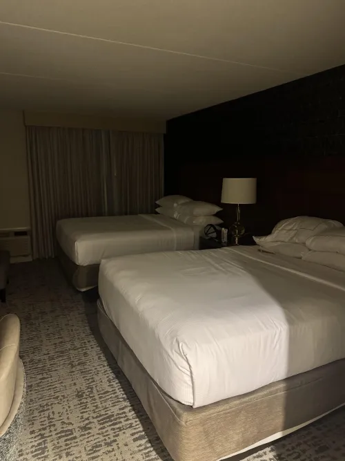 Just checked into my hotel room