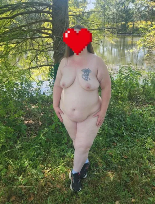 Love stripping along the trail