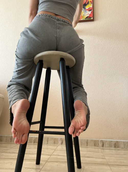 My soles whisper, come closer