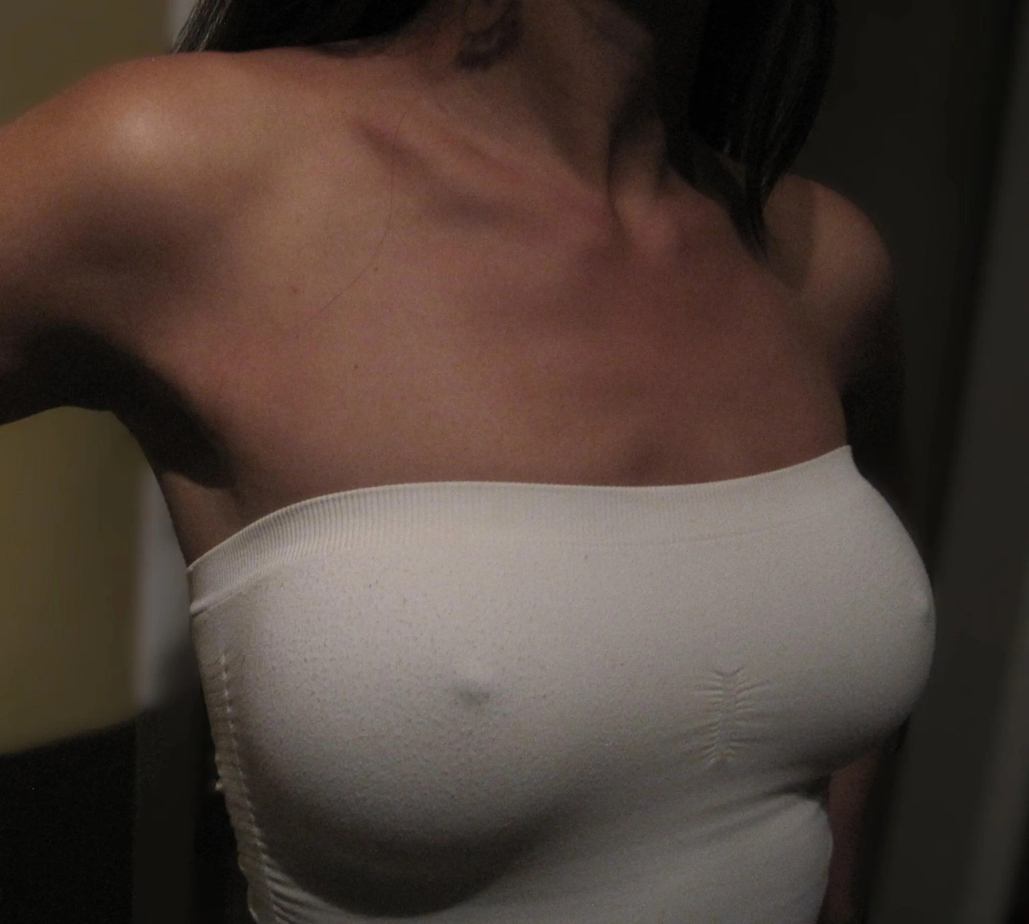 Tight fabric is like a seductive second skin.