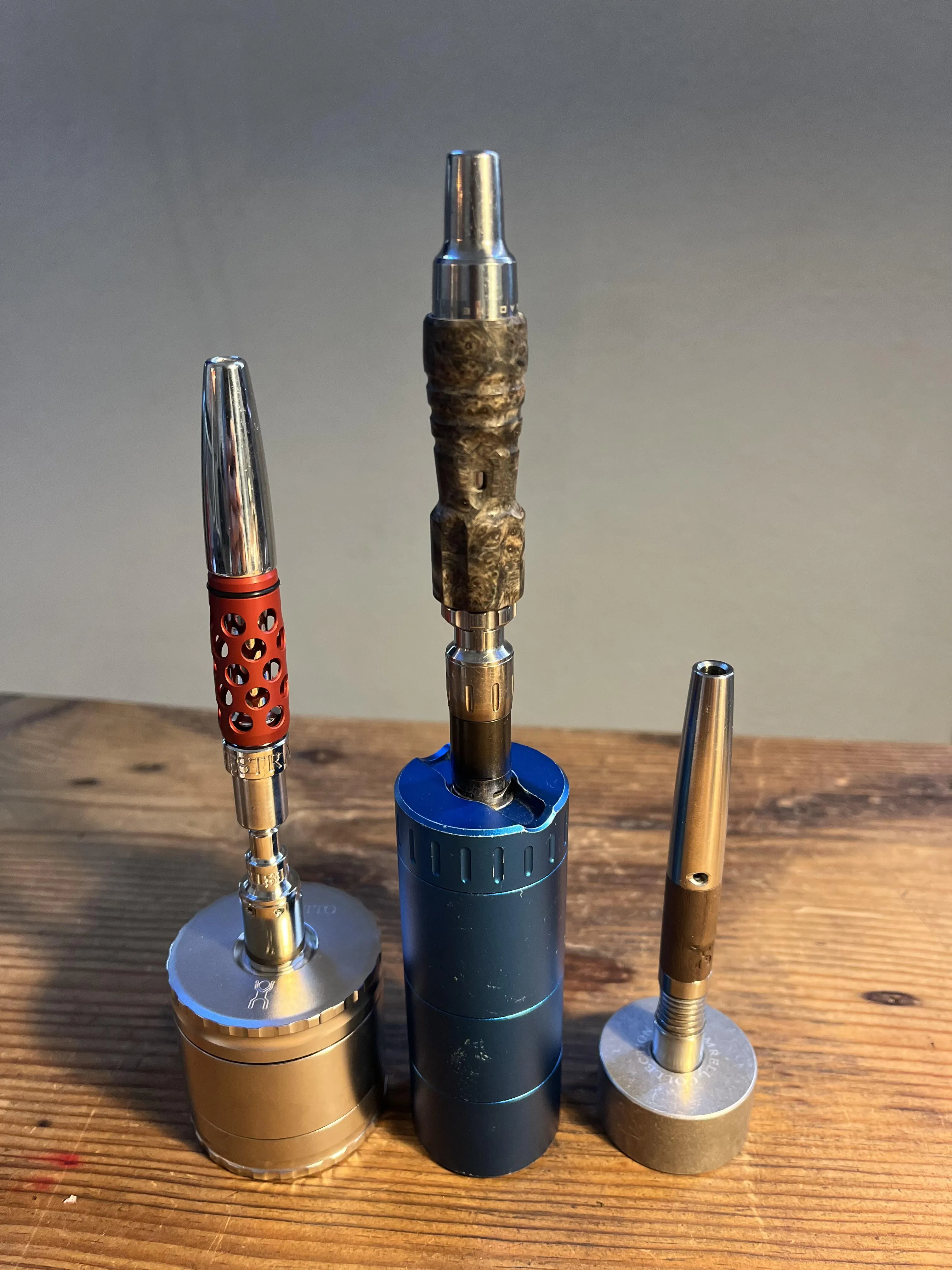 Well, I might have completed the holy trinity of analog vape