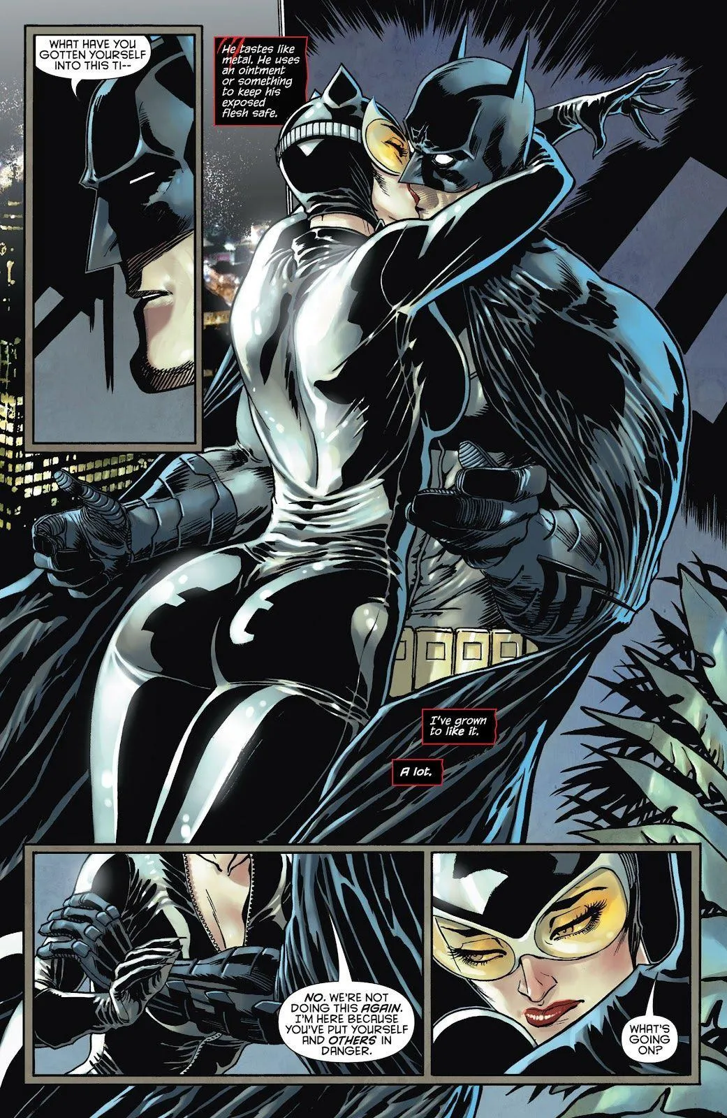 Catwoman drawn by Guillem March is perfection [New52 catwoman #1]