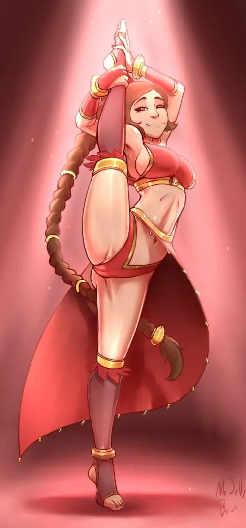 Ty Lee flexible girl (MrJellyBeans)