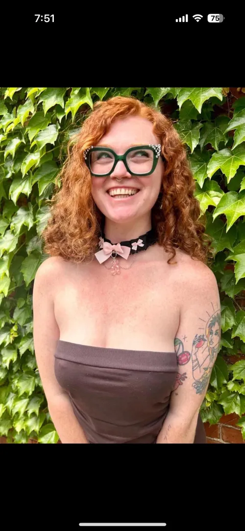 Can you tell they’re pierced?