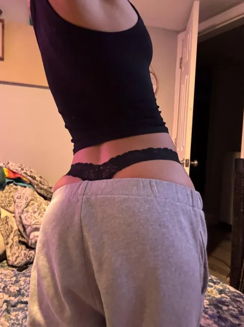 Do you like my black lacy tail