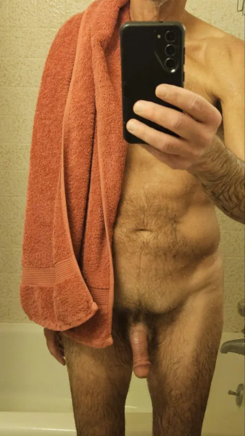 That Red Towel Is Really All You Notice. [60] [Bi-Curious]