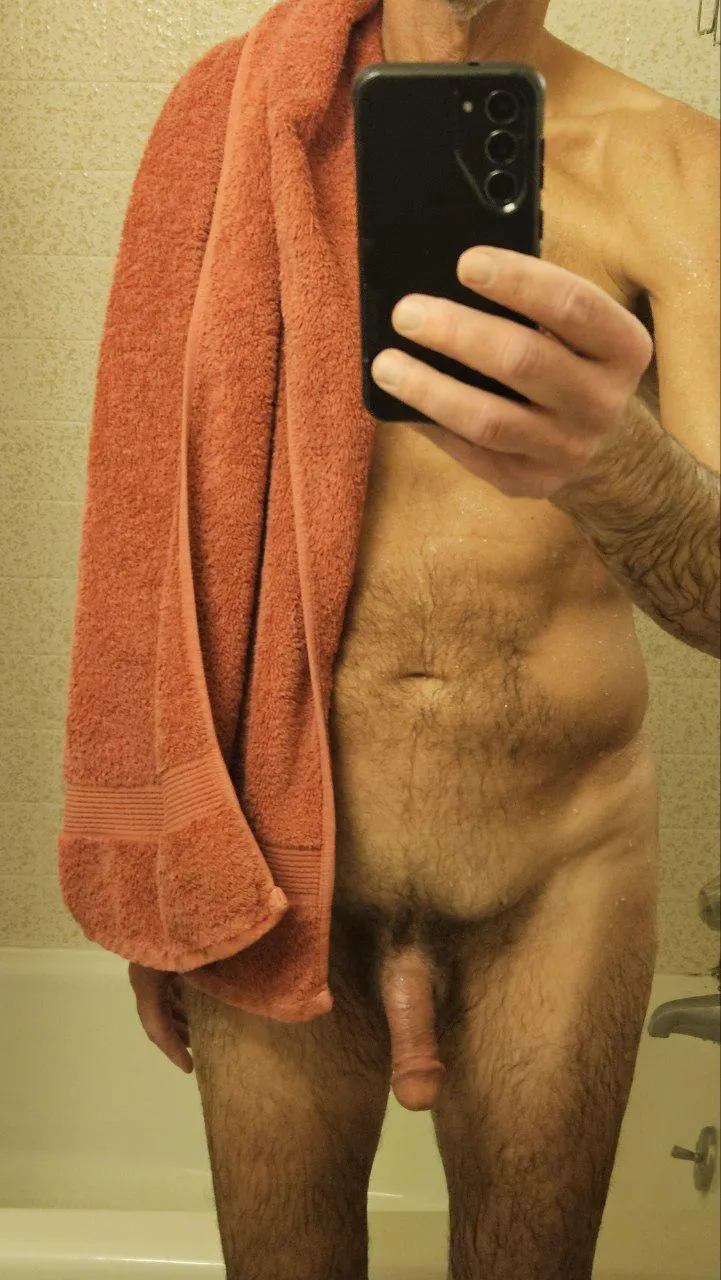 That Red Towel Is Really All You Notice. [60] [Bi-Curious]