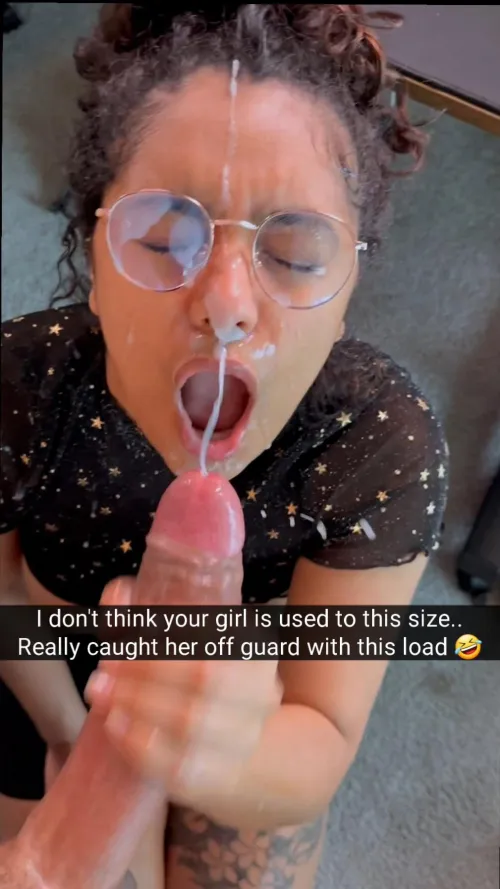 The snap you got from her 