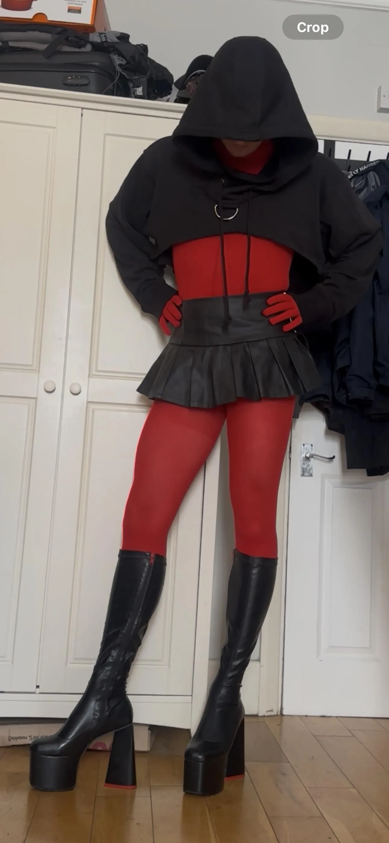 Wish I could dress like this for Halloween or something