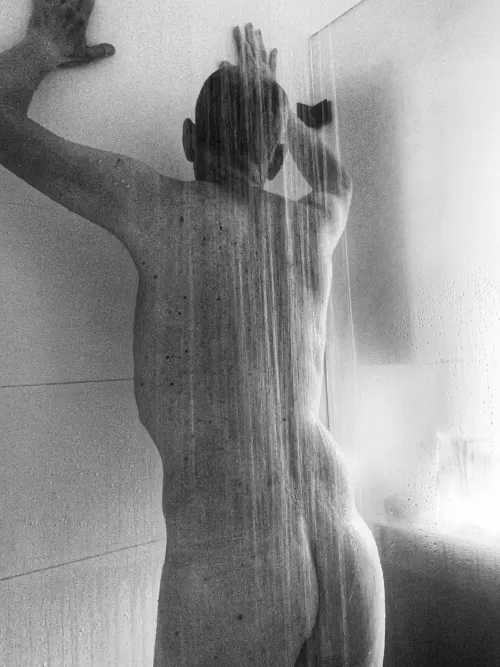 I’ve saved a spot between my me and the tiles. Just place your hands on my hump, it is that day after all