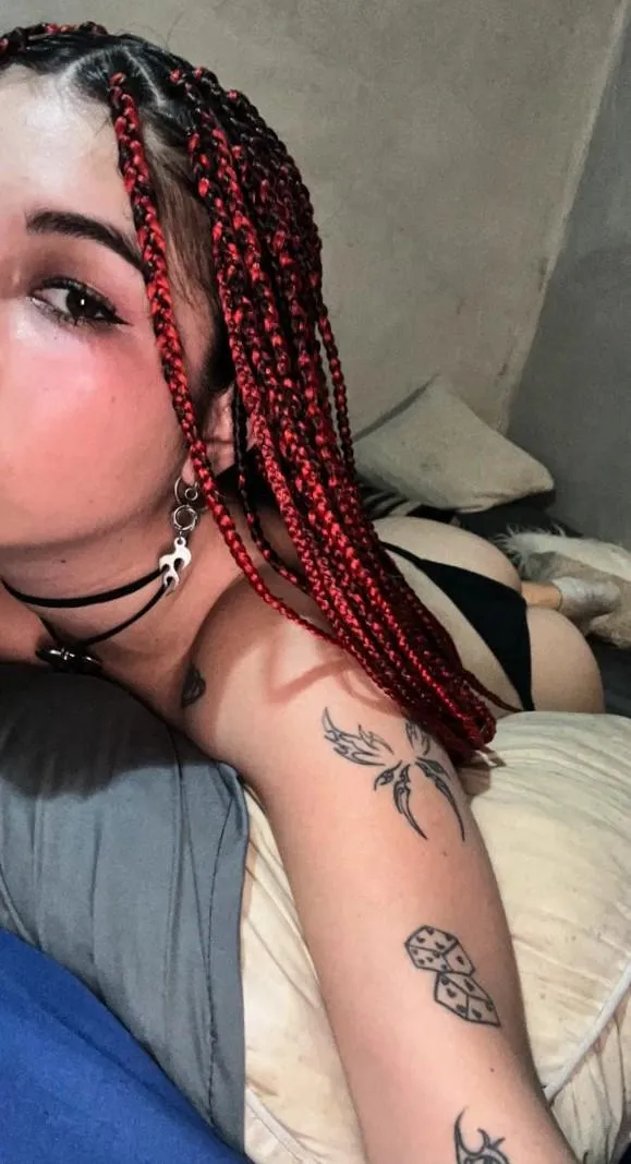 Cute tattoo and nice booty