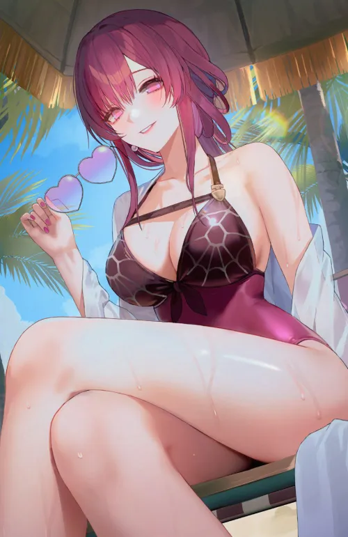 Kafka magnificent in swimsuit (aengdohwa)