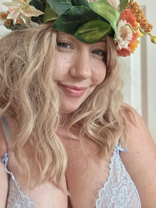 Blue Lingerie to Match My Eyes