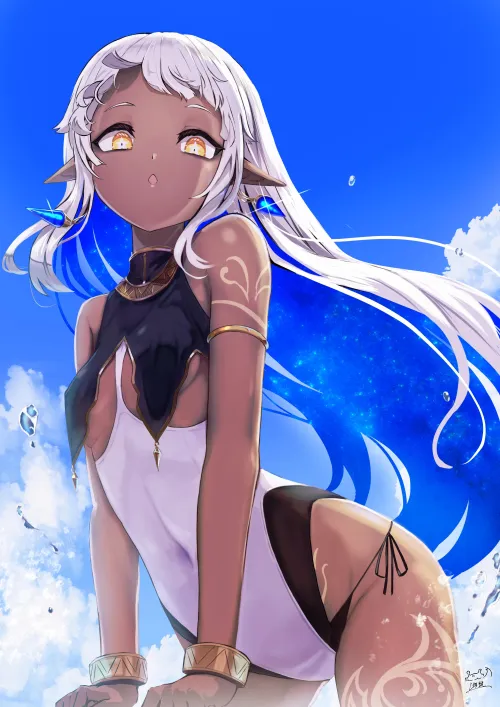 Dark Elf Swimsuit [Original]