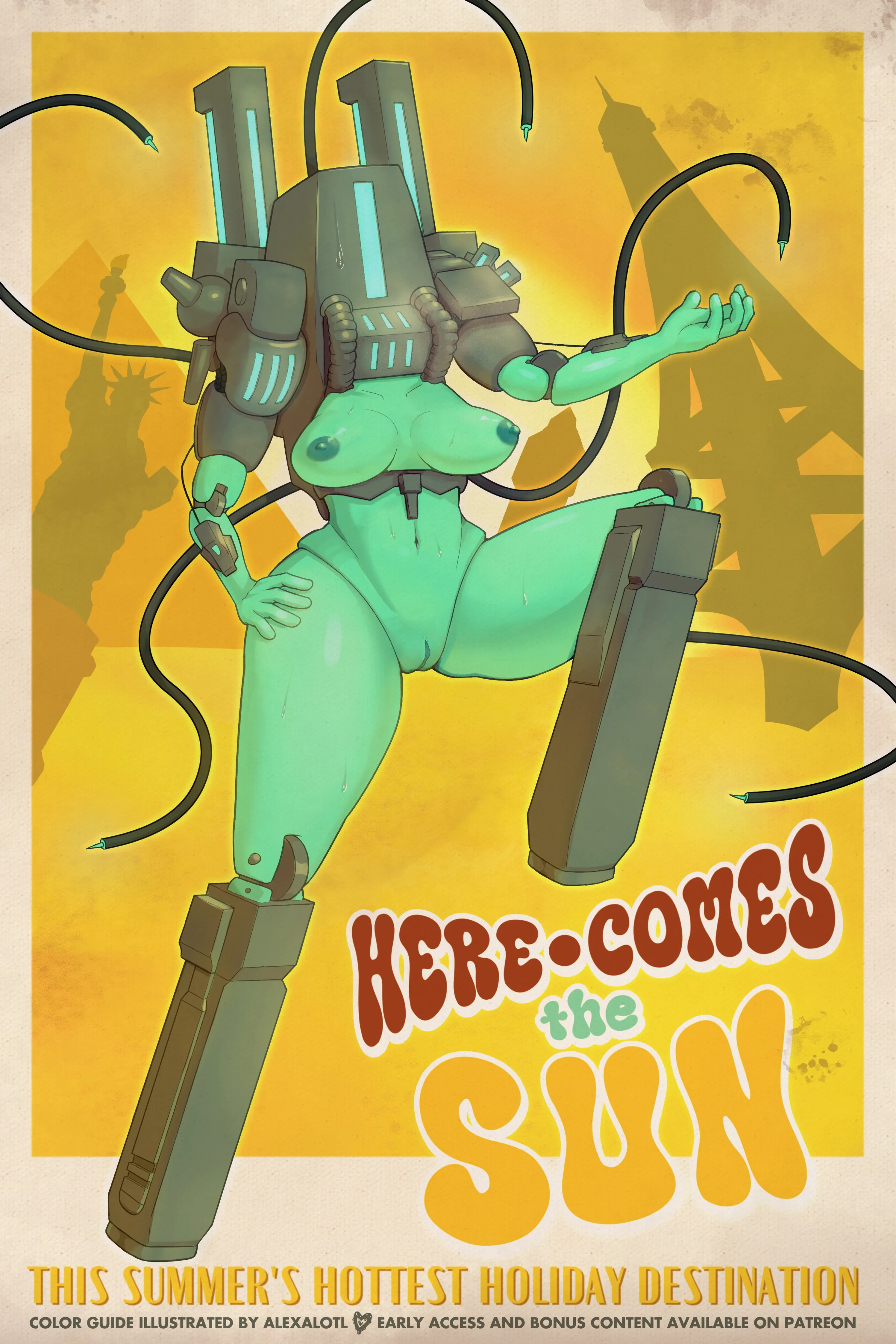 Here Comes the Sun! [Mindflayer - Ultrakill] (alexalotl)