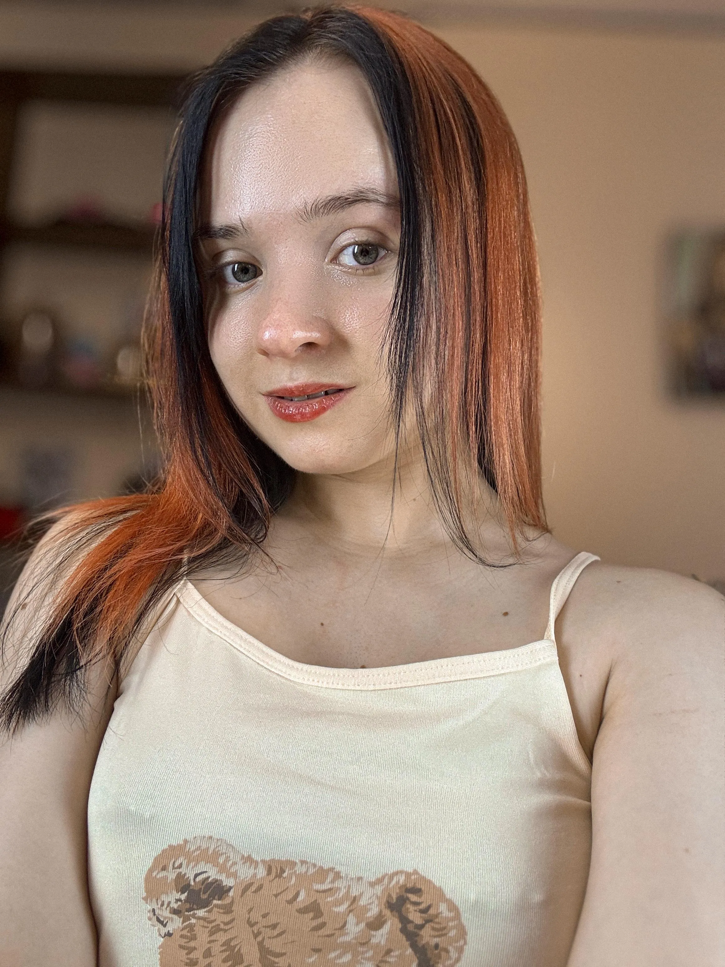 Do you like me without makeup? 😊 Lip balm doesn't count..)