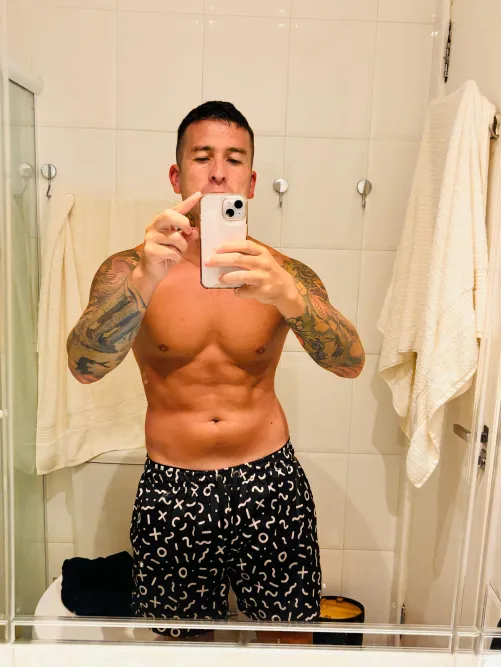 Suck my nipples, daddy