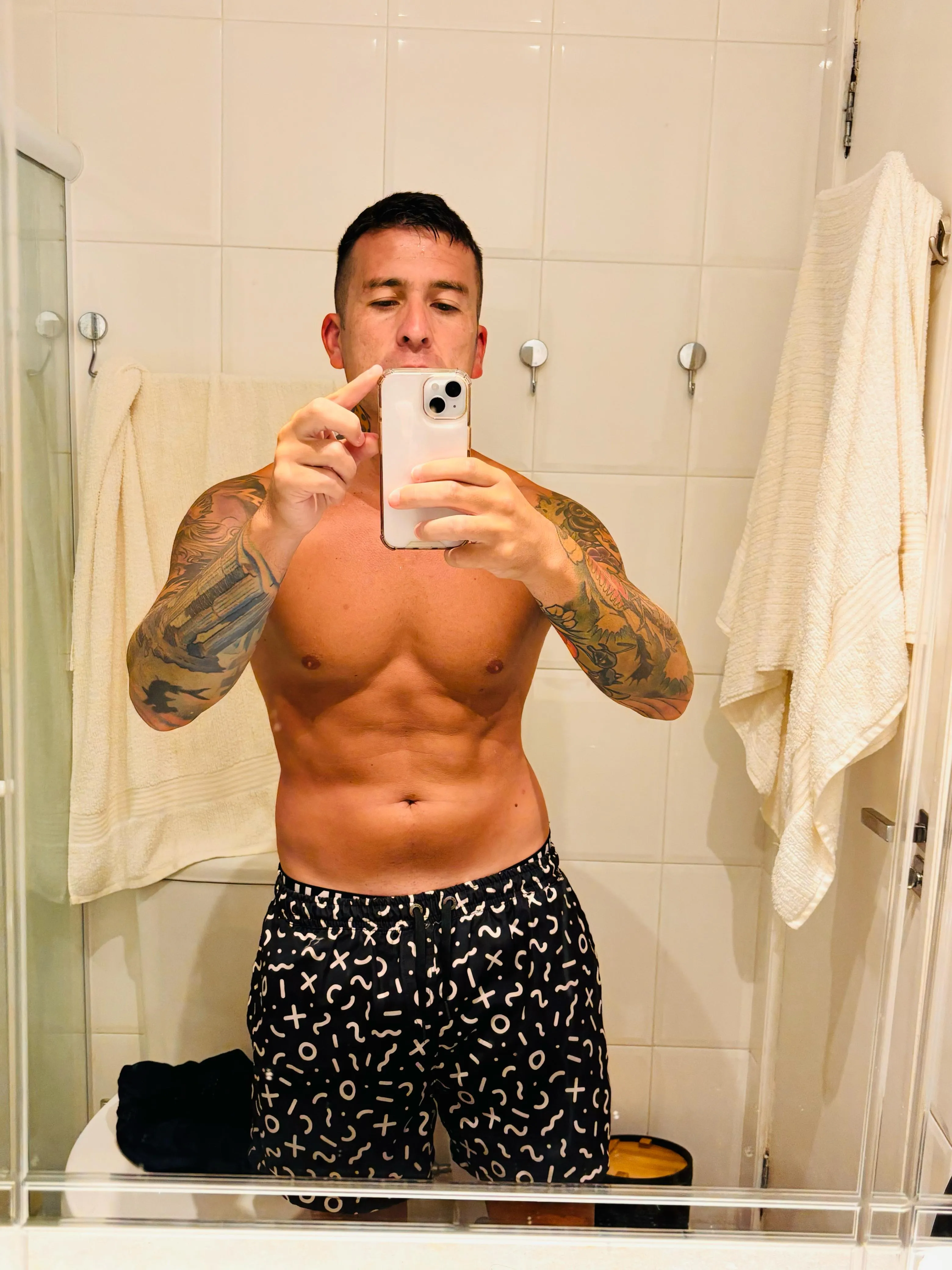 Suck my nipples, daddy