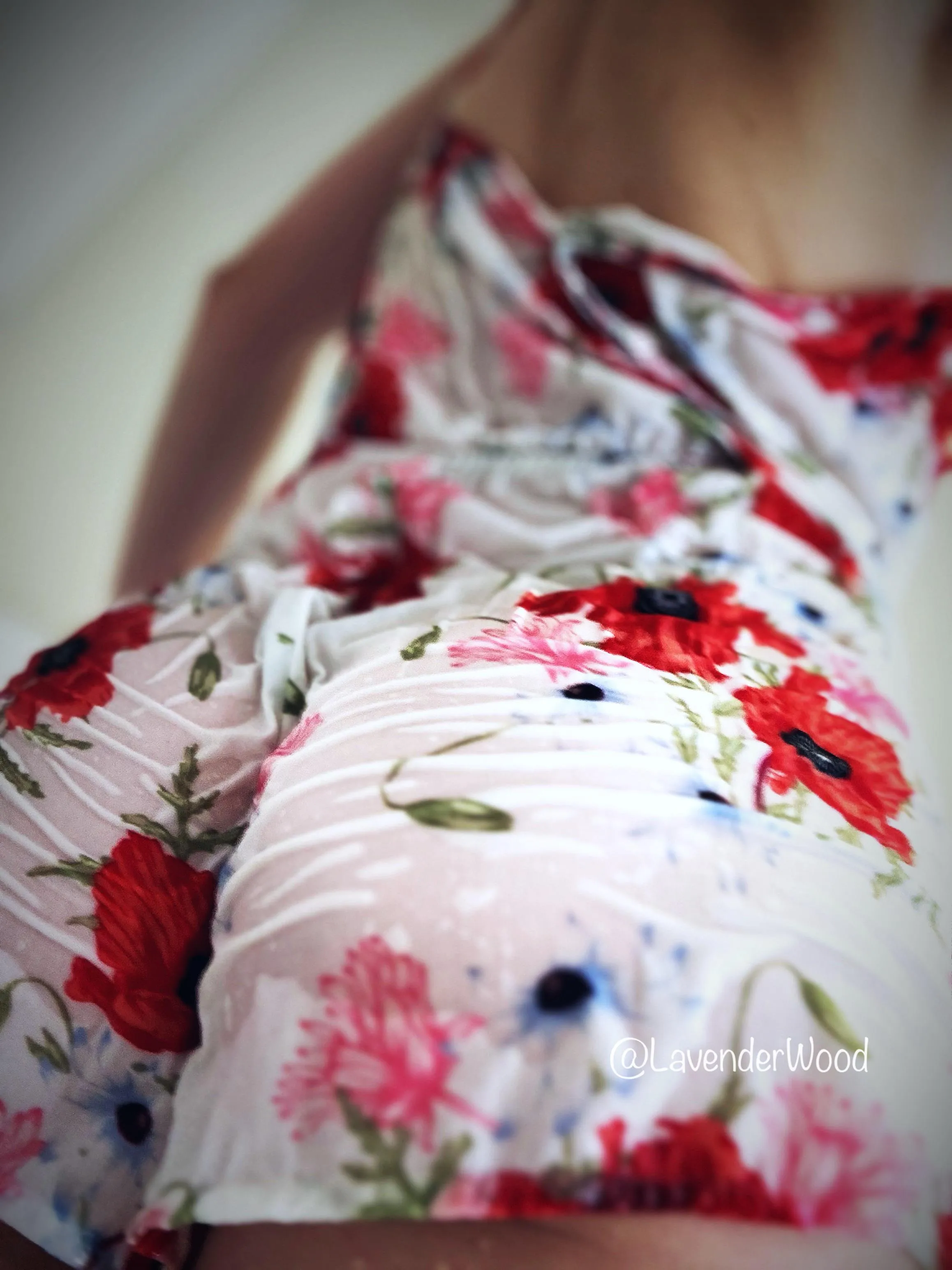 As if this playsuit was revealing enough already…