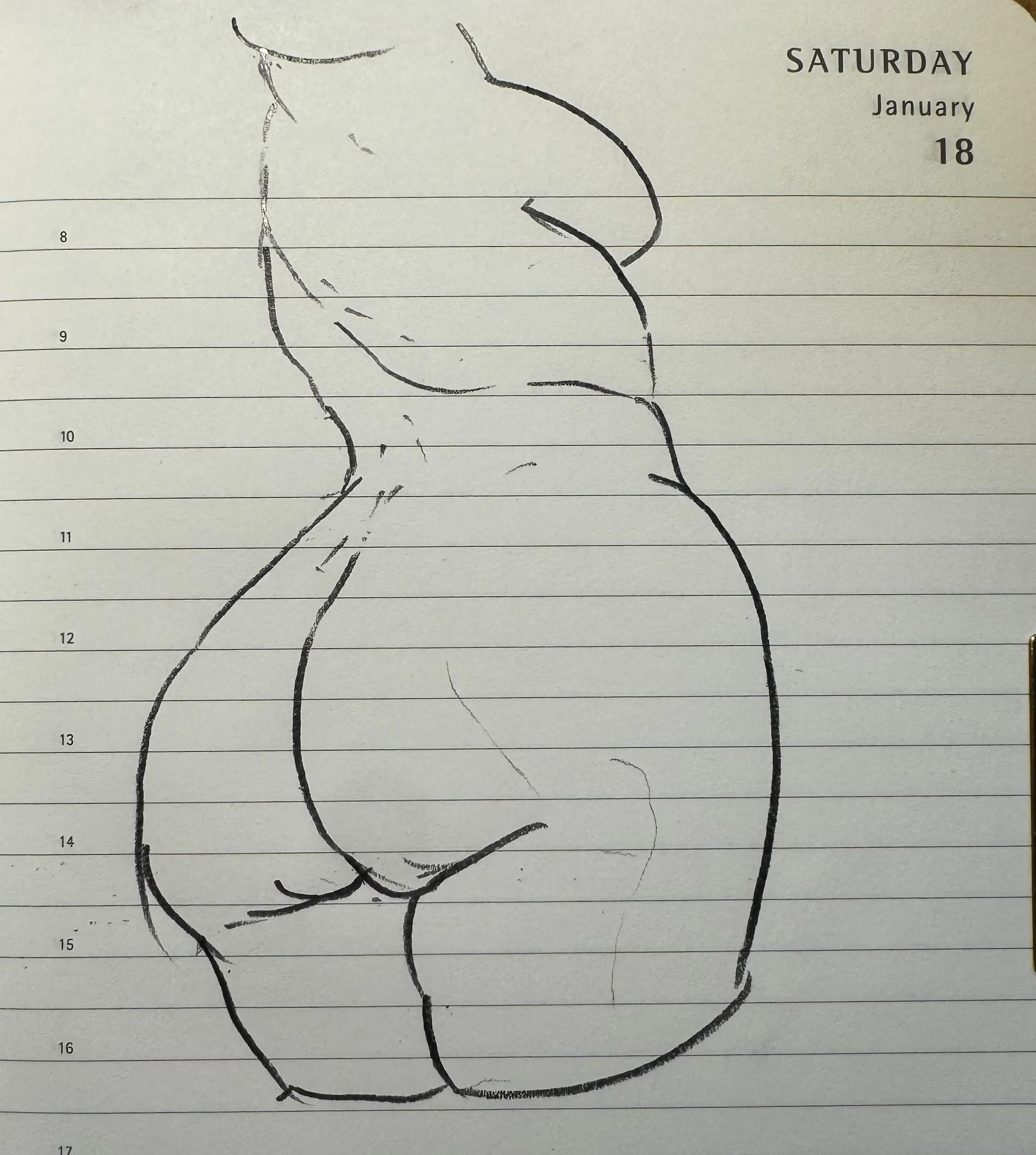 An intimate view, sketch