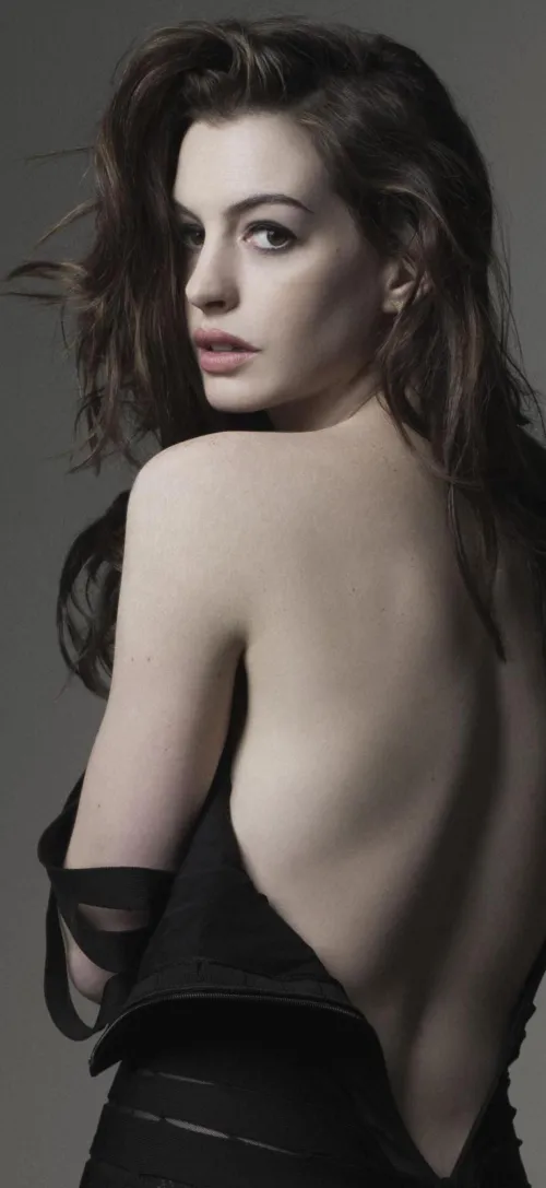 Anne Hathaway...Staring you