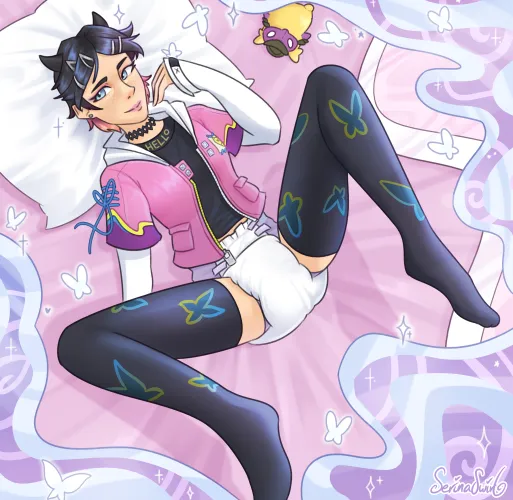 Art trade with PampHelia (Art by me)