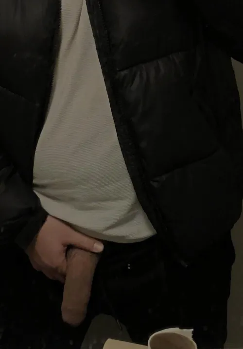 Can you guess the size of my soft monstercock?