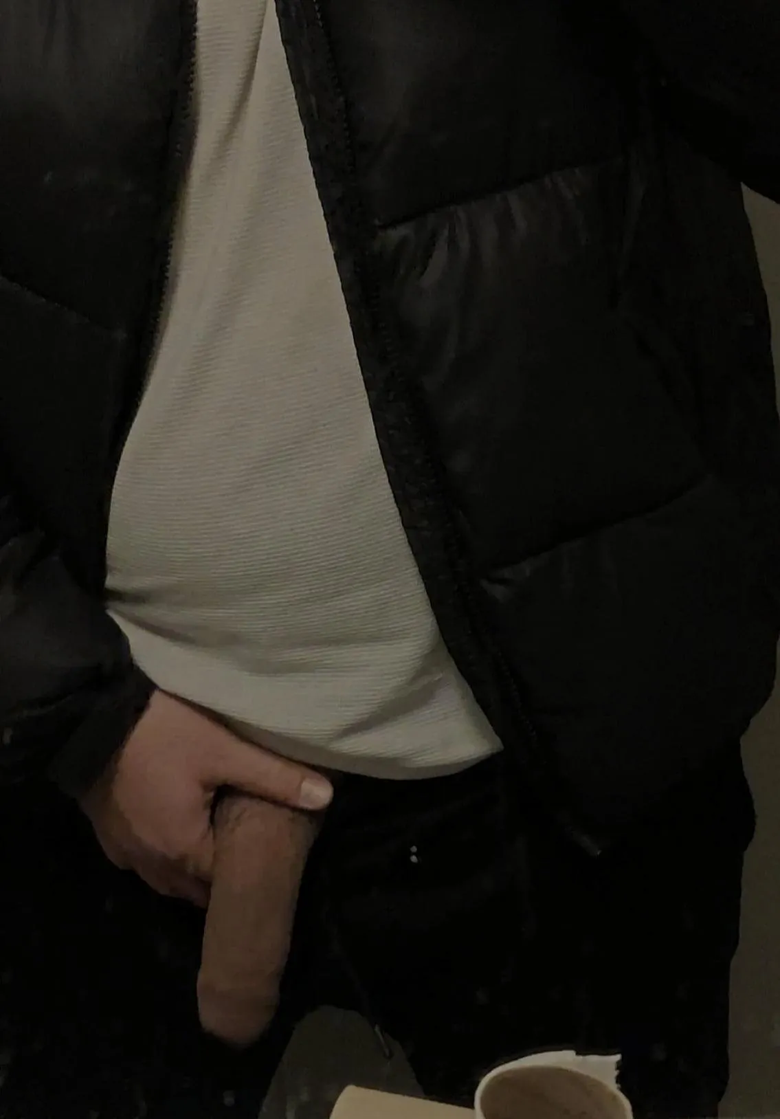 Can you guess the size of my soft monstercock?