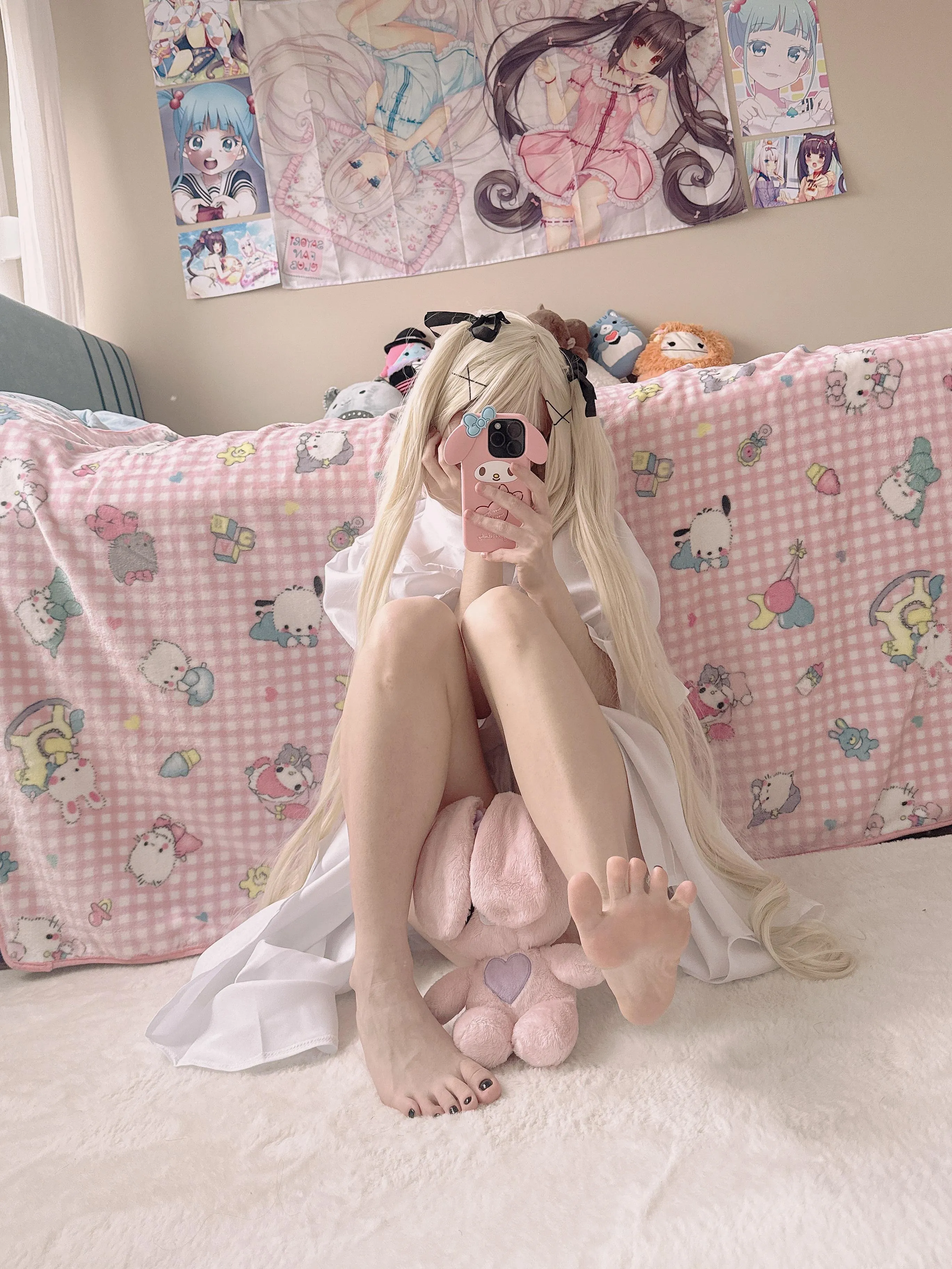 Giving my bunny all my scent