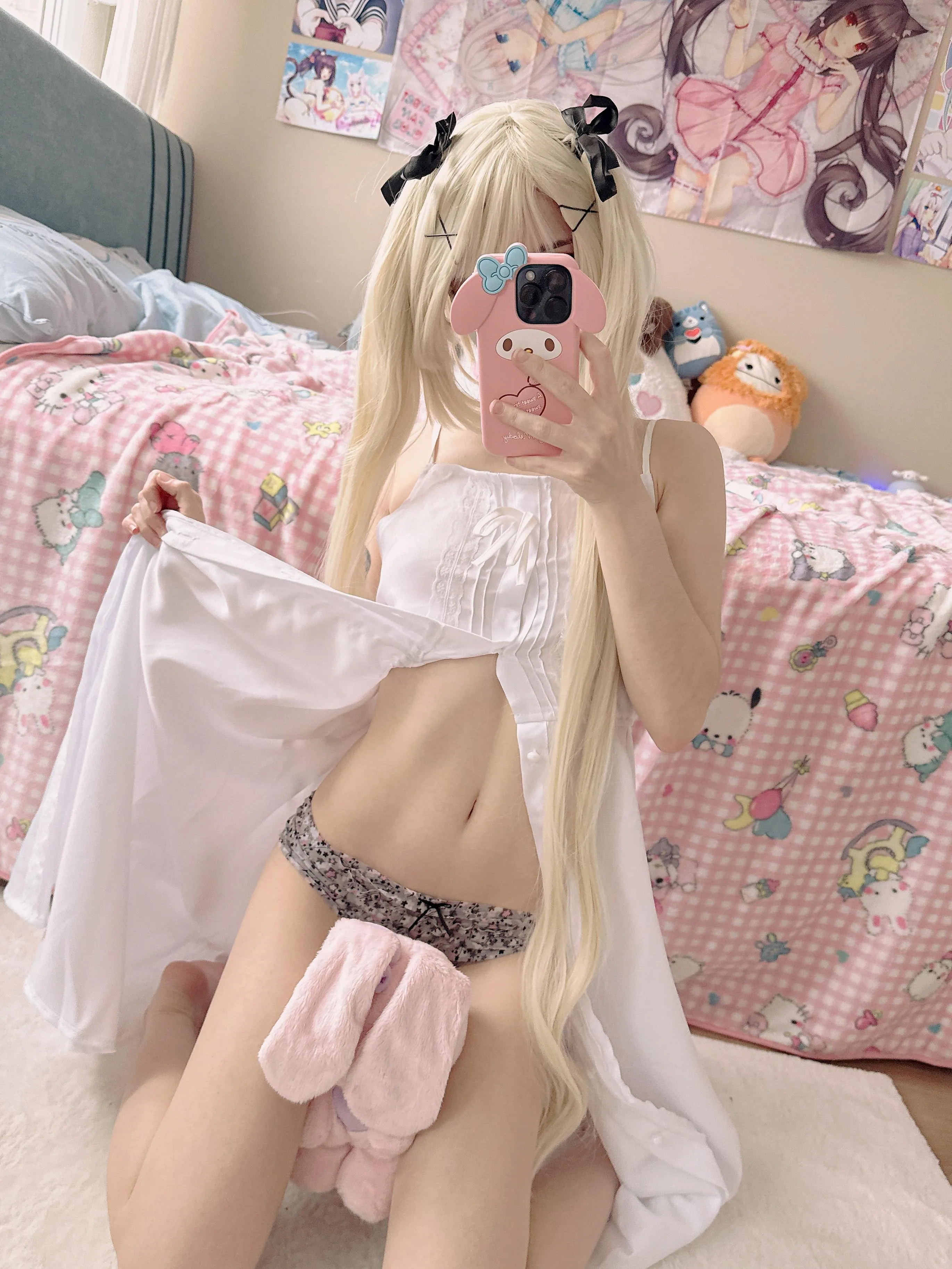 Grinding on my plushie while thinking about you