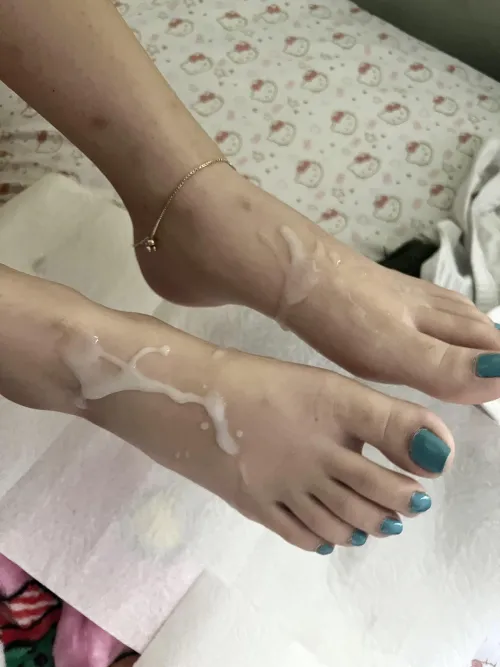 I need volunteers to lick it up.