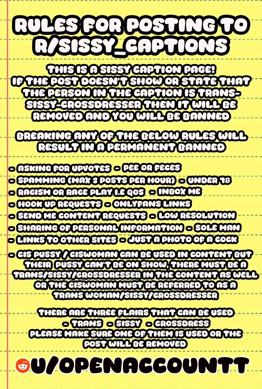 Rules For Posting - Follow Them Or Be Permanent Banned