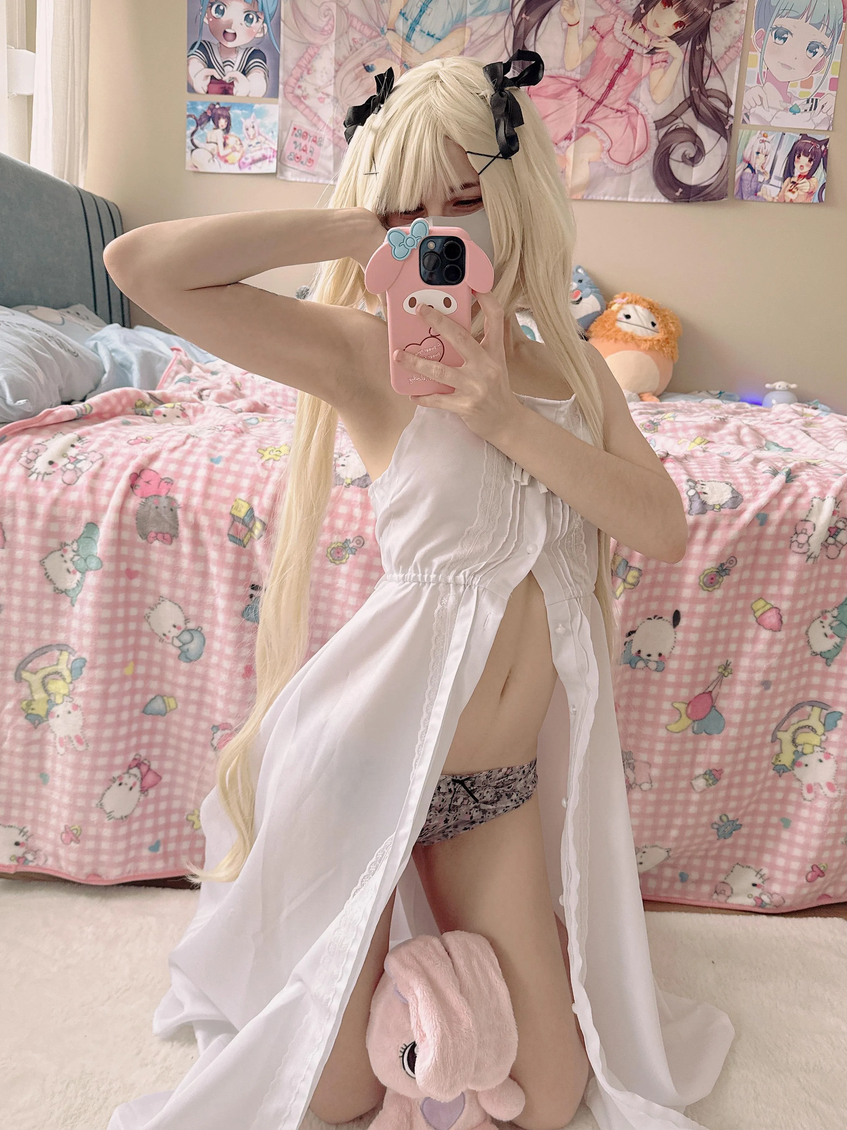 You can't blame me on humping on my cute bunny