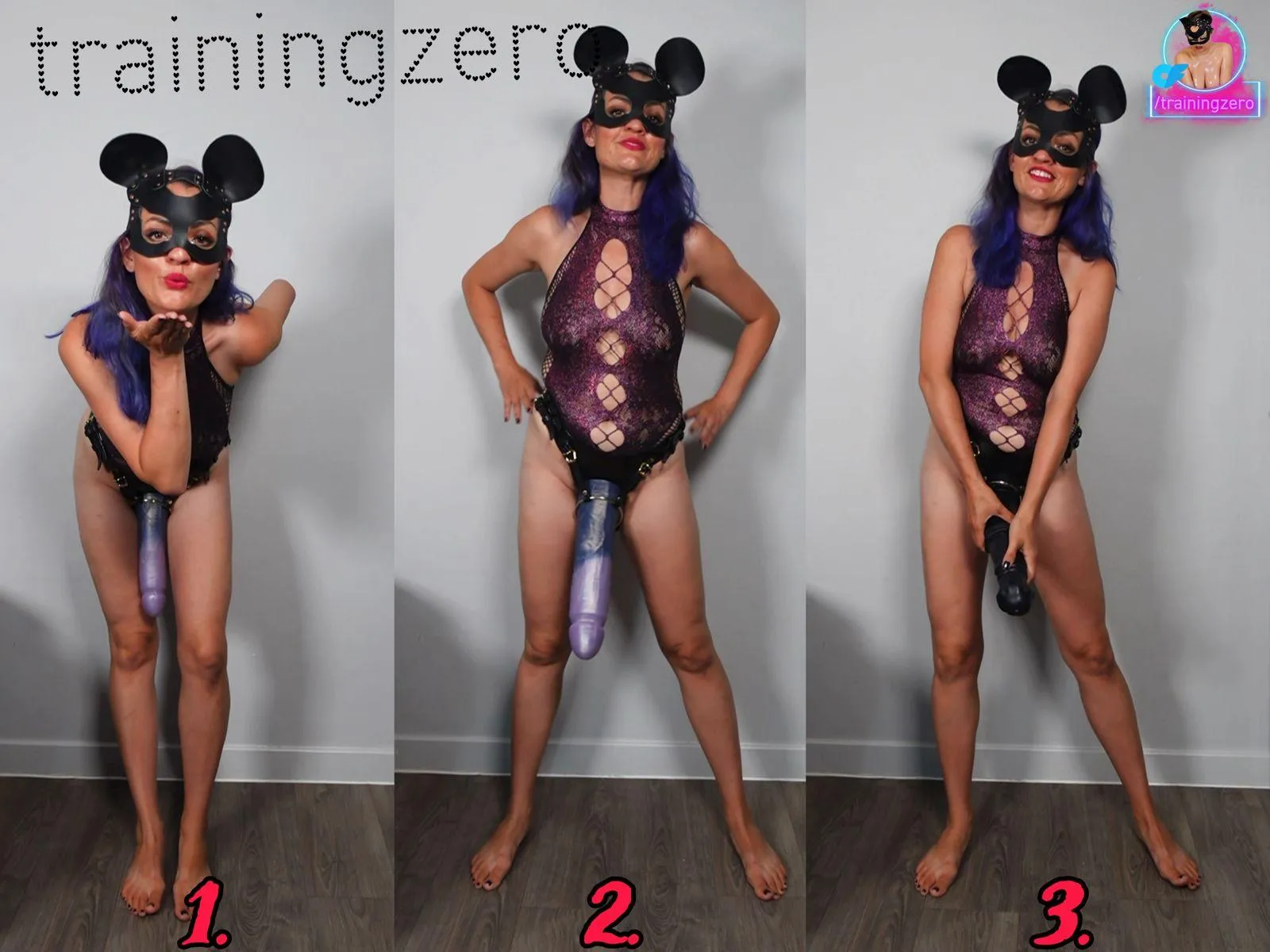 Which one are you choosing to destroy your ass? 1, 2 or 3?