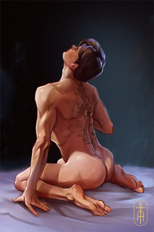 Jaskier's tattoo (ThistleArtsOnly)