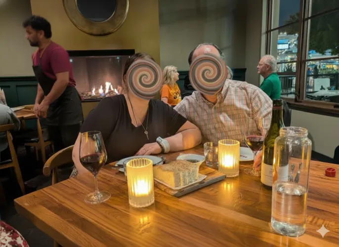 Taking my Keyholder to Dinner