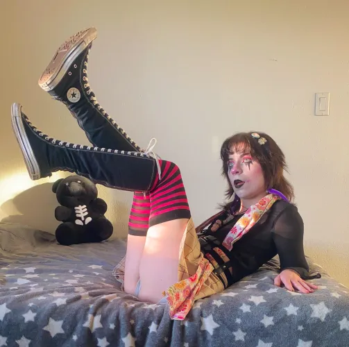 Teeny tiny little shorts saved me this time