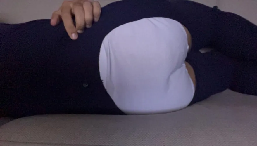 Think it would be fun being spanked OTK in a union suit (29 m)