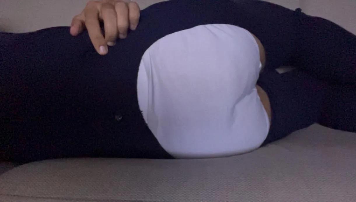 Think it would be fun being spanked OTK in a union suit (29 m)