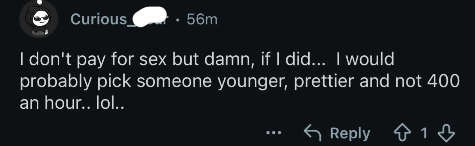 A cheapskate and a pedophile…. Damn