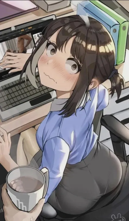 Caught her watching porn