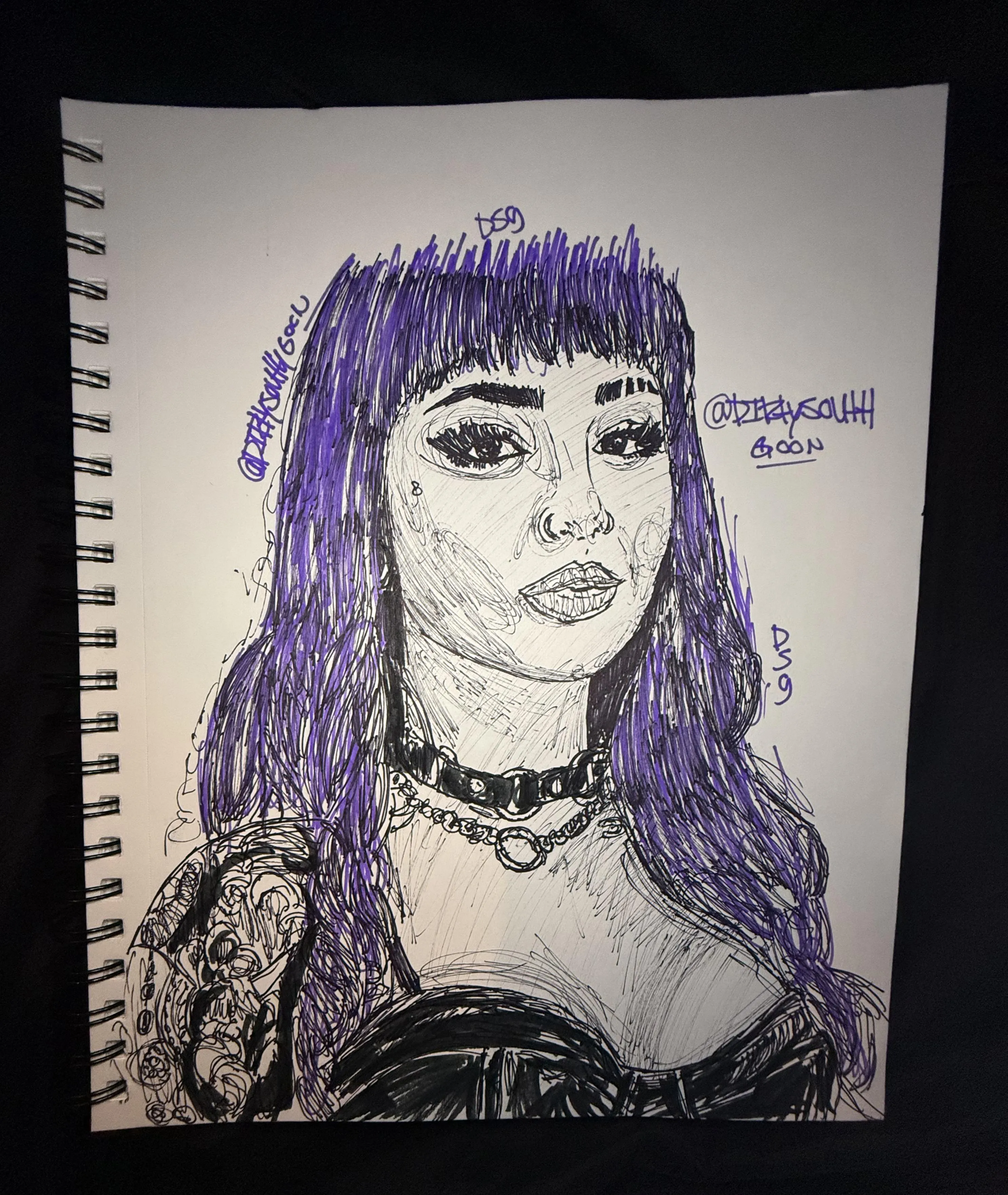 Drawing I recently did 💜