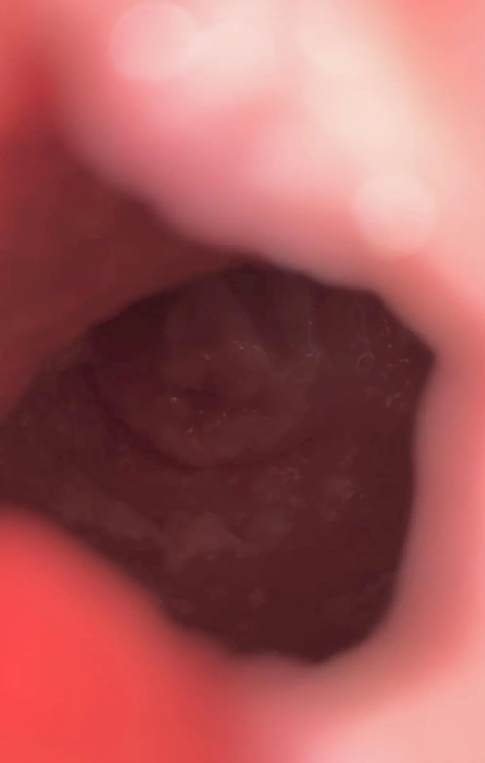 Had my husband take this after back to back rounds. First time seeing it!