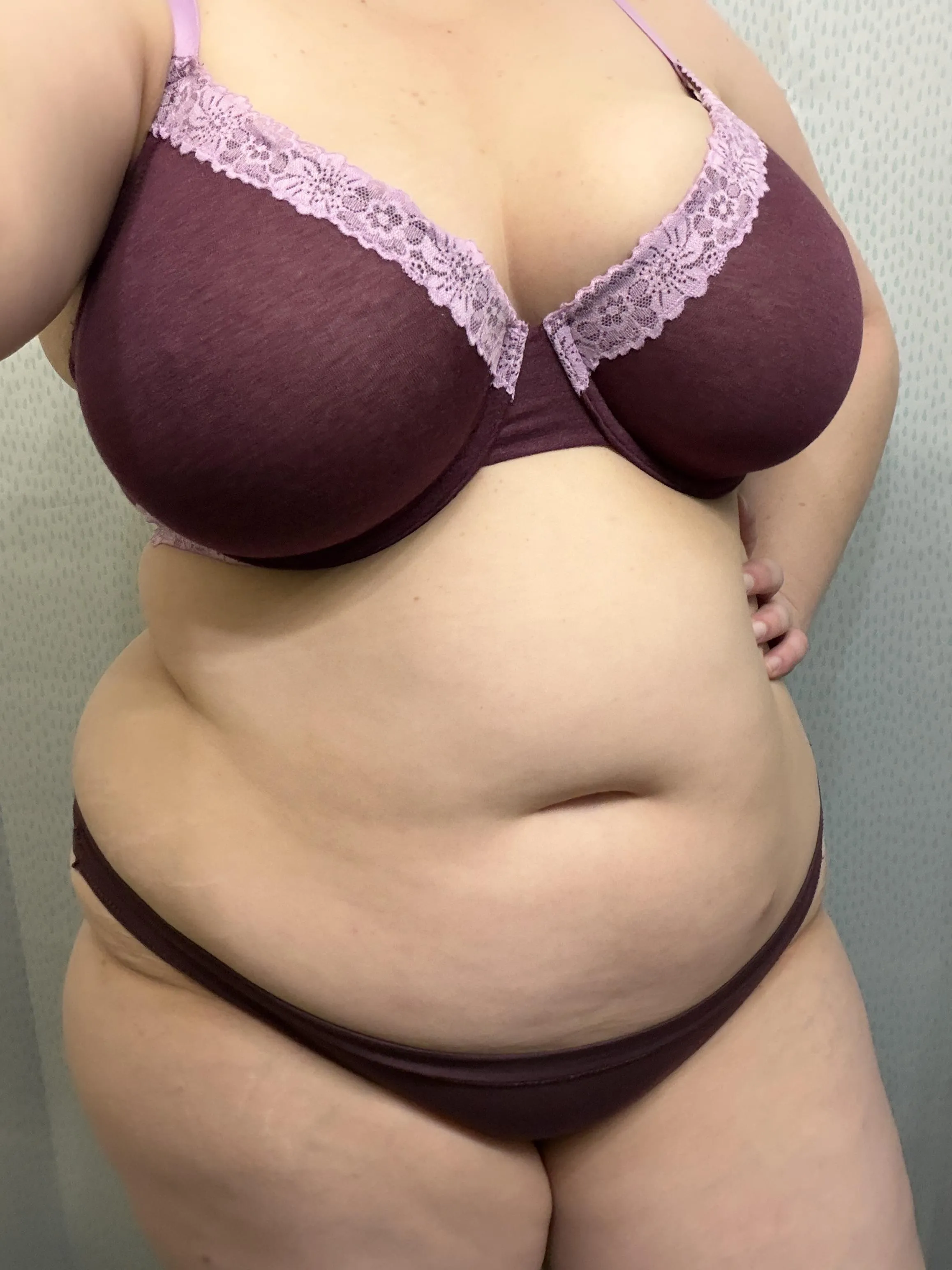 I hope Victoria’s Secret doesn’t mind that I took the padding out of their bra… I don’t need it