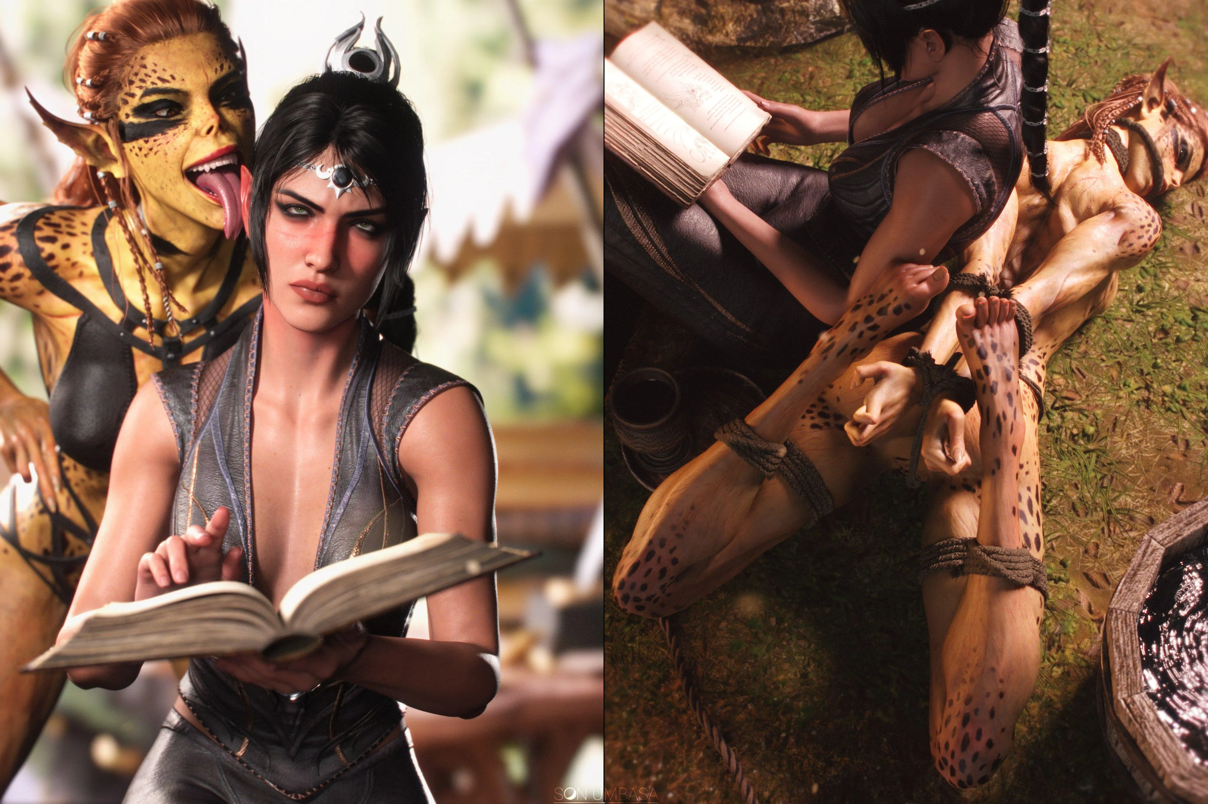 Lae'zel & Shadowheart (Son Umbasa) [Baldur's Gate 3]