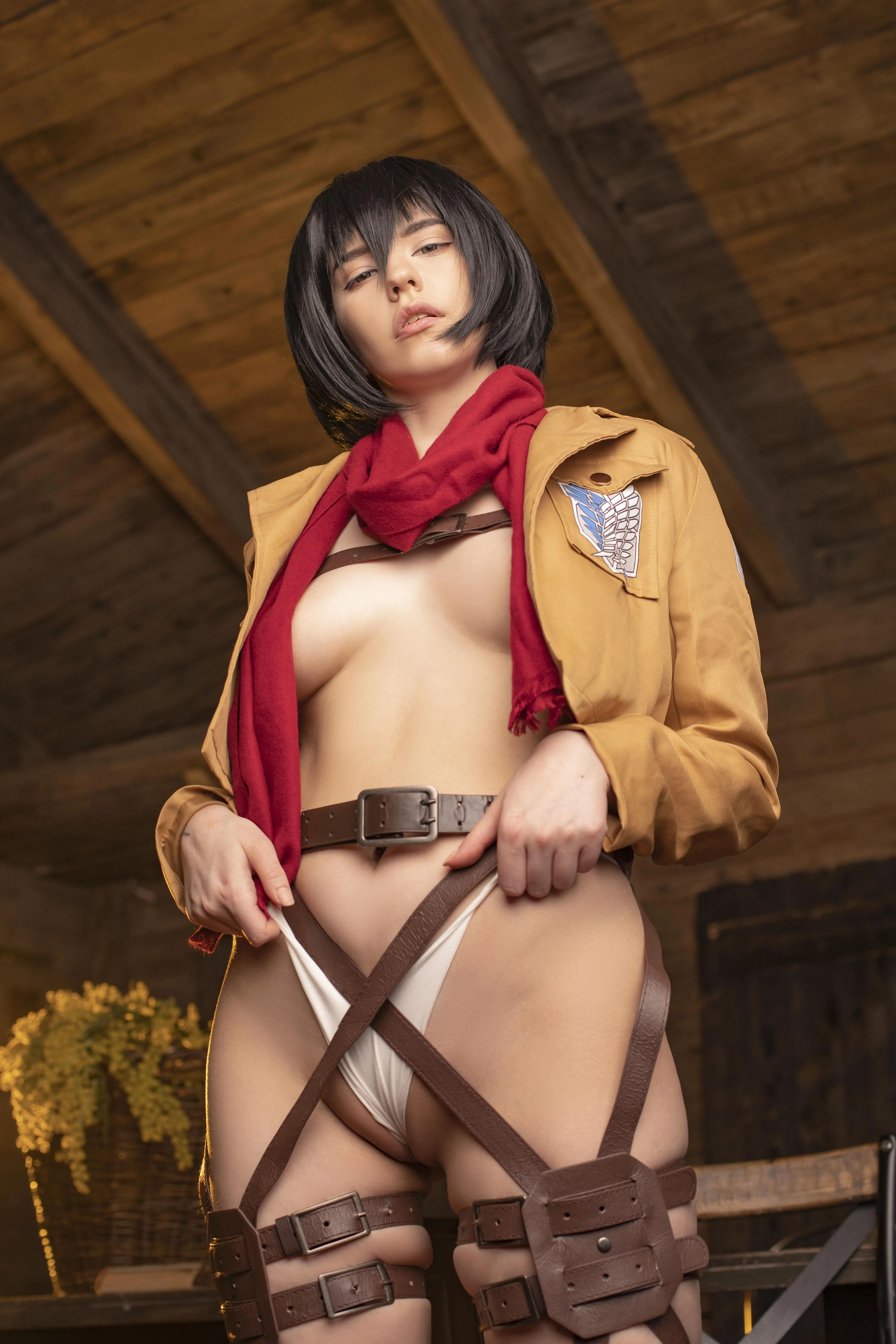 Mikasa cosplay by (BakaFuwa)
